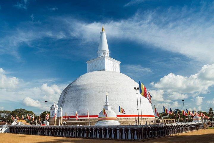 Aukana & Ancient Kingdom Anuradhapura-Tagestour ab Kandy
