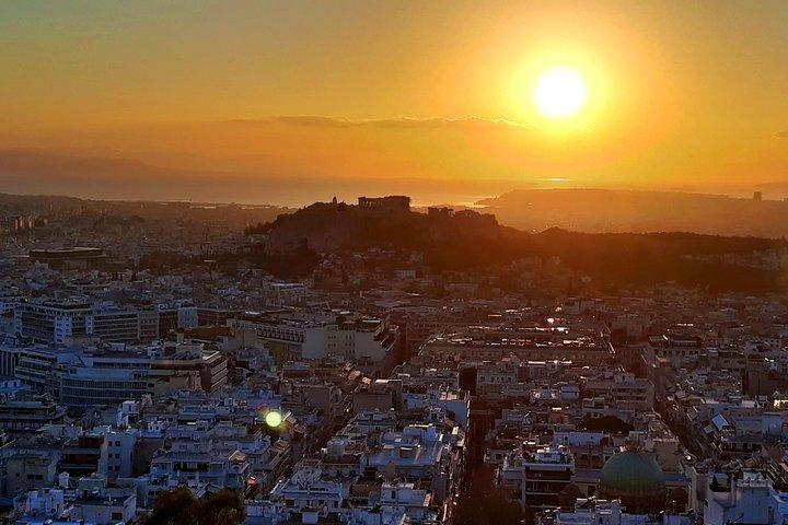 Visite privée en soirée des points forts de l'Acropole / Athènes (5 heures) au départ d'Athènes et du Pirée