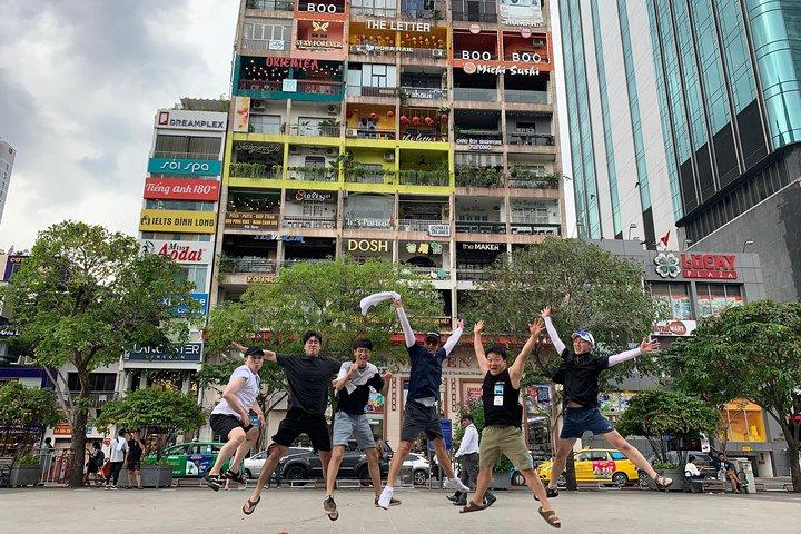 Saigon Slum Tour, Chillspots Tour mit dem Roller | Fahrerin