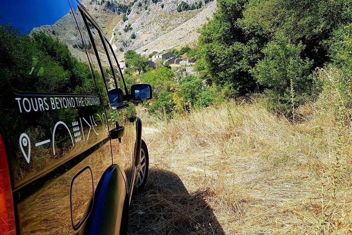 Excursão à costa de Corfu para o Monte Pantokrator