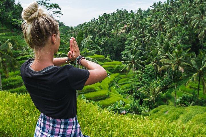 Excursion lac et volcan d'Ubud et sources chaudes naturelles
