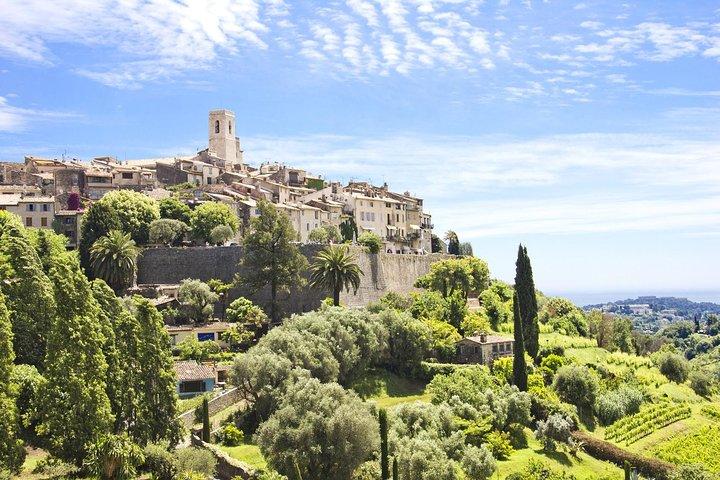 Tour de medio día de cata de vinos y Saint Paul de Vence desde Niza
