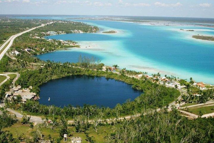 Bacalar Lagoon Adventure! Frühstück & Mittagessen ab Playa Del Carmen