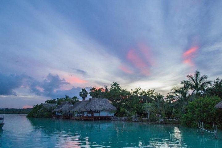 Bacalar Lagoon Adventure! Frühstück & Mittagessen ab Playa Del Carmen