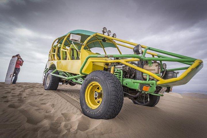 Linhas de Nazca de dia inteiro, Huacachina Oasis com buggy e sandboard