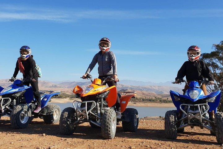 Quad Cykling og Camel Ride Guided Dagstur fra Marrakech