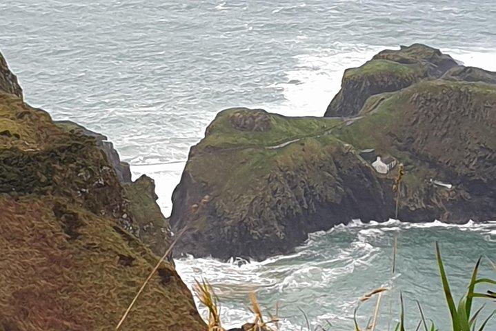 Emplacement de la scène de Game of Thrones, avec la chaussée des géants de Belfast