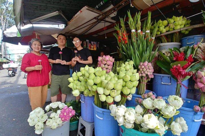 Saigon Market Tour in moto (diversi mercati in HCMC)