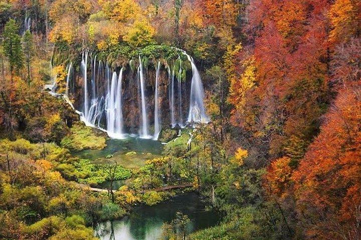 Privat transfer fra Split til Ljubljana med Plitvice Lakes