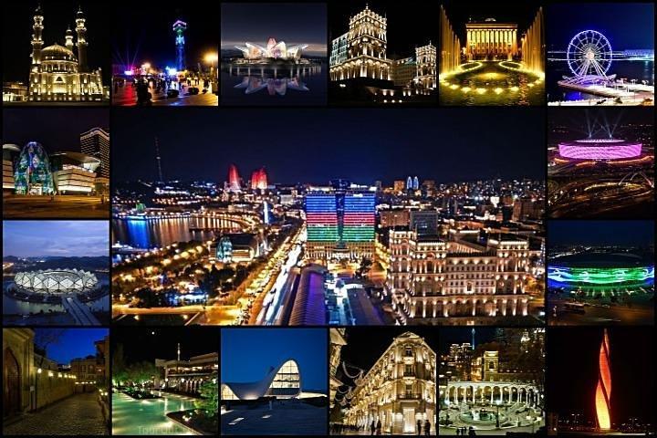 Bezaubernde Baku Lights Night Tour