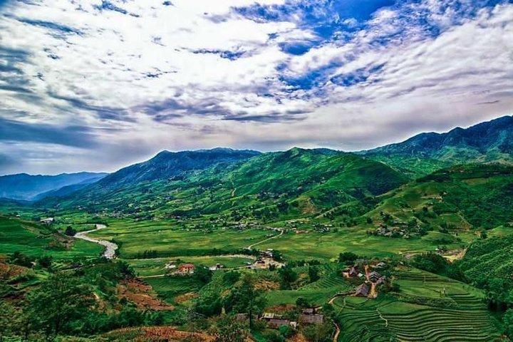 Upptäck risfält och naturen i Sapa - 1 dag