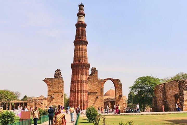 Tour privato di un'intera giornata a Nuova e Nuova Delhi