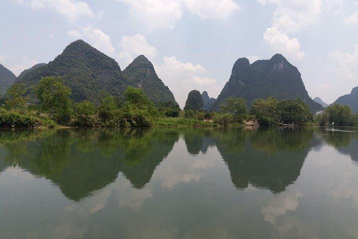 Guilin Yangshuo Day Tour de Guangzhou en train à grande vitesse Round Way
