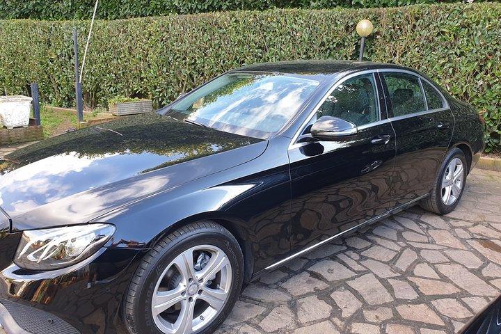 Private Arrival Transfer: Rome Hotels or Fiumicino Airport to Amalfi Coast, Naples or Sorrento Hotels