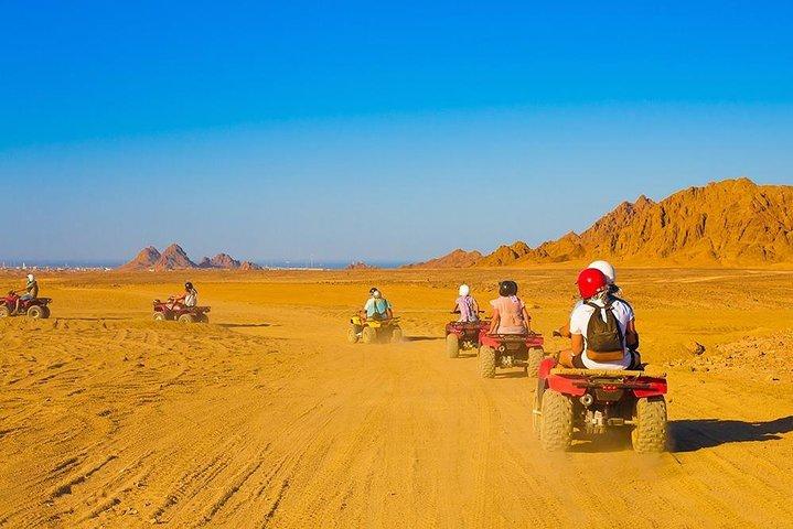Safari matinal en quad dans le désert à Marsa ALam