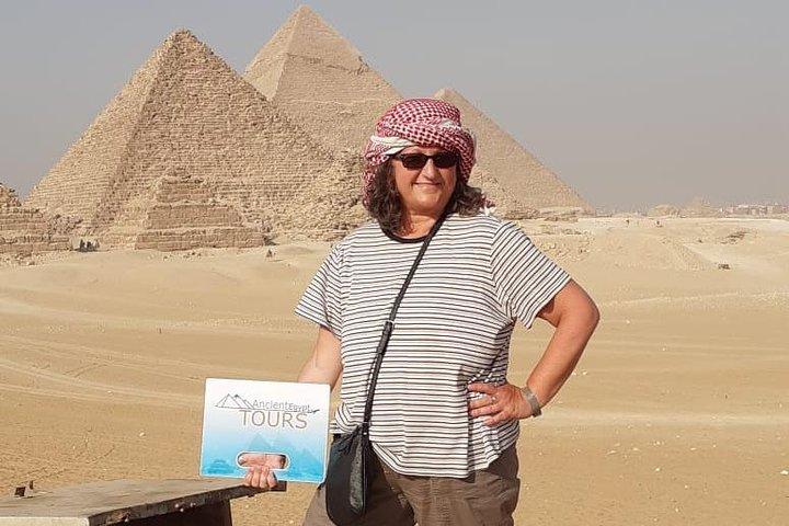 Tur Giza pyramider och Saqqara och Memphis och Dahshur pyramider