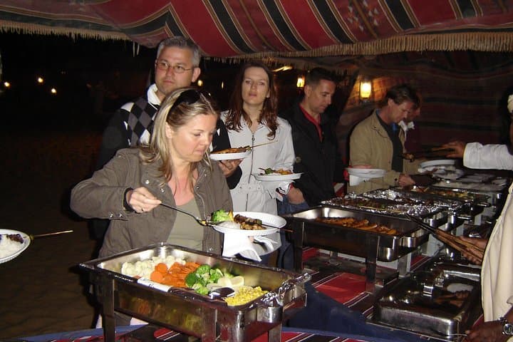 Private Desert Safari With Sand Boarding Quad bike and Camel Ride BBQ Dinner