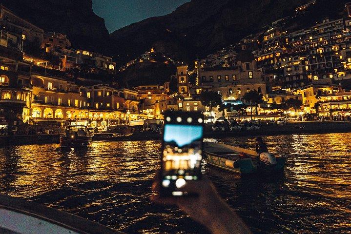 1,5 uur durende Amalfi Sunset Cruise – privétour met Prosecco
