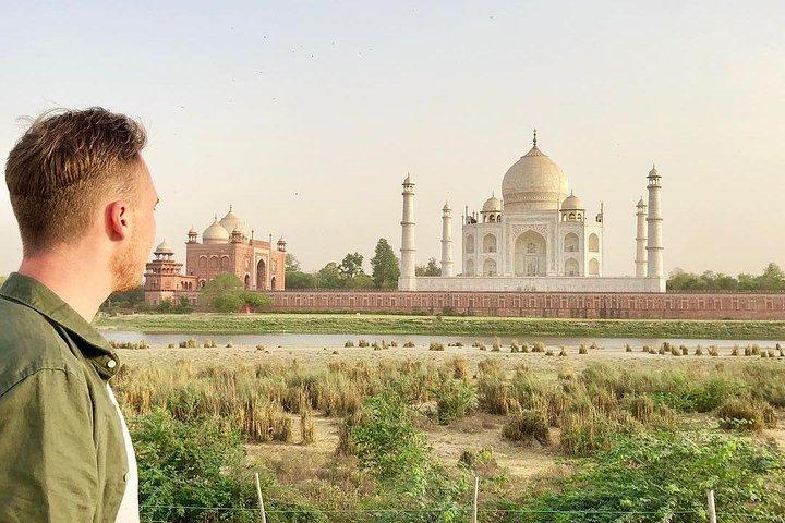 Delhi til Taj Mahal Agra i bil, en dagstur