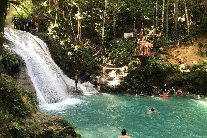 Ride på hesteryg, Blue Hole, Secret Falls, River Rafting & Tubing