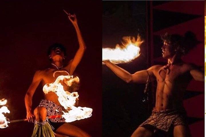 Luau show, Oahu