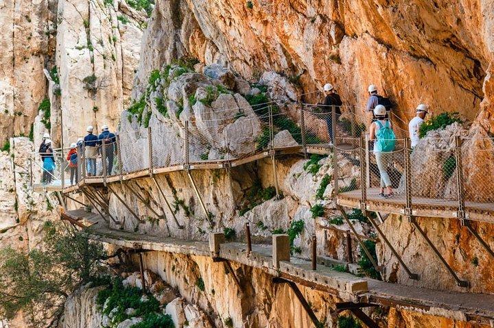 Visite privée du Caminito del Rey au départ de Malaga et des régions de Surrondings
