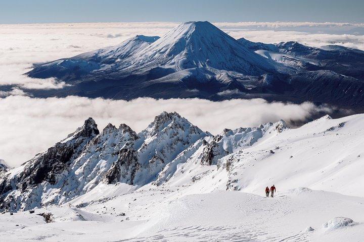 Caminata guiada privada por la meseta de la cumbre del monte Ruapehu