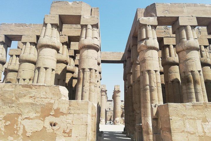 Viagem privada a Luxor de Hurghada, vale das rainhas e templo de Luxor