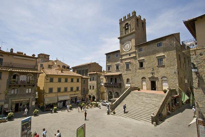 Viaggio in auto privata per Arezzo e Cortona da Firenze (10 h)
