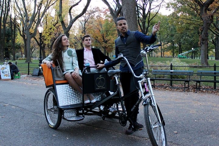 Private Central Park Guided Tour by Pedicab