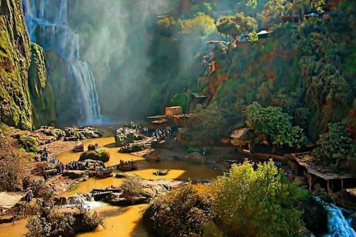 Day Trip with a group to Ouzoud WaterFalls from Marrakech
