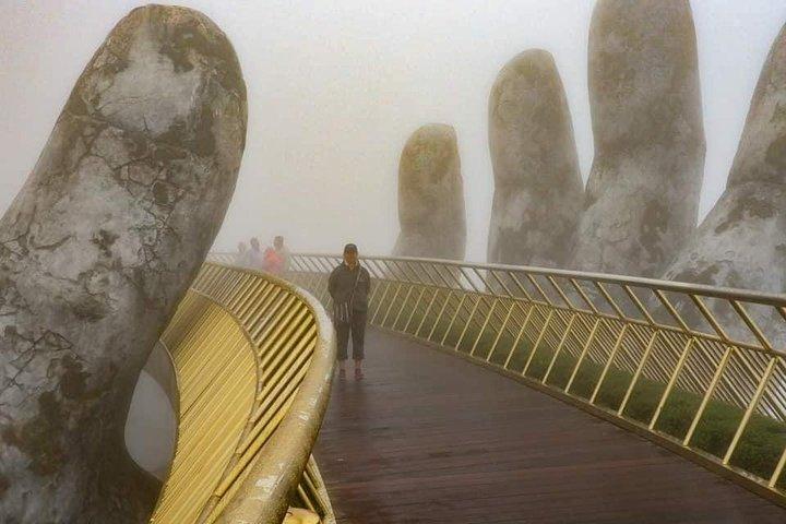 TIEN SAまたはCHAN MAY HUEポートからゴールデンブリッジBA NAを訪れるショアエクスカーション