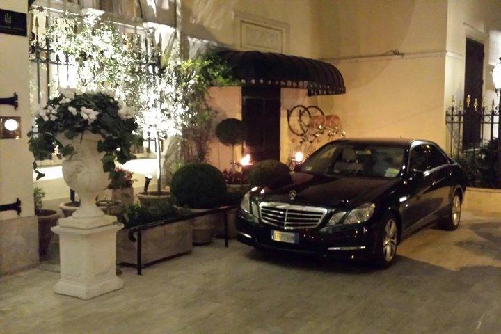 Transfer privato dall'aeroporto di Fiumicino all'hotel Roma