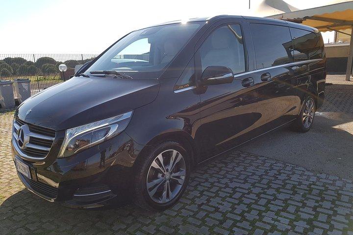 Transfer privato dall'aeroporto di Fiumicino all'hotel Roma