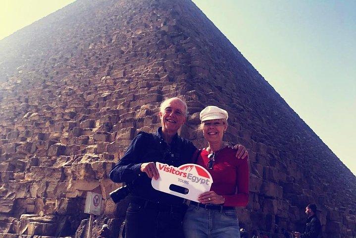 Excursion d'une journée dans les pyramides de Gizeh, Sakkara, Dahchour et Memphis au départ du Caire