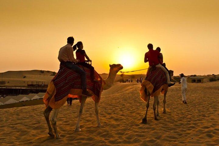 Excursions dans le désert de Dubaï avec dîner barbecue et divertissement en direct