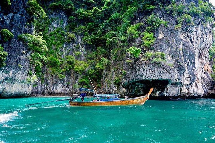 Private Speed Boat Charter naar Monkey Beach Phi Phi Island