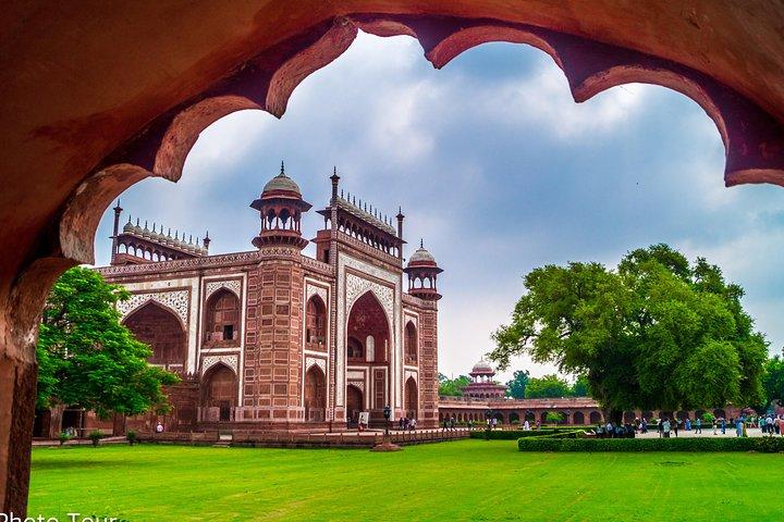 Visite photographique d'Agra avec visite du Taj Mahal (privé)