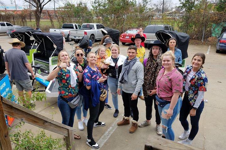 Privat Austin Brewery Tour af Pedicab med All-Inclusive Beer Flight Option