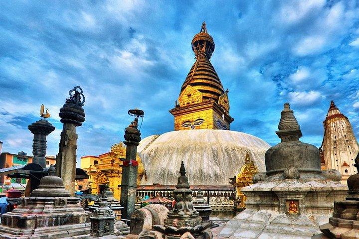 カトマンズ市、パスパティナート寺院、スワンブナート仏塔、ボダナート仏塔ツアー