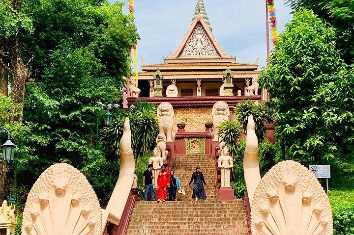 Ganztägige Stadtrundfahrten durch Phnom Penh Tuk Tuk