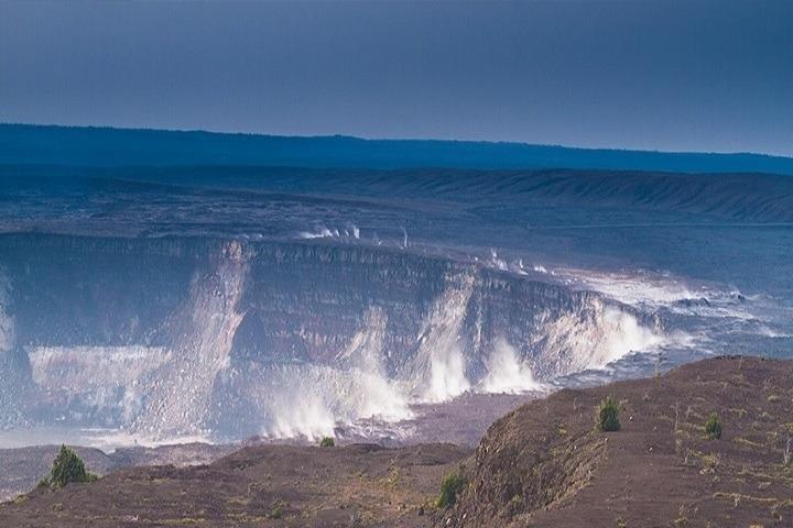 Hawaii Volcanoes National Park-ervaring vanaf het Big Island