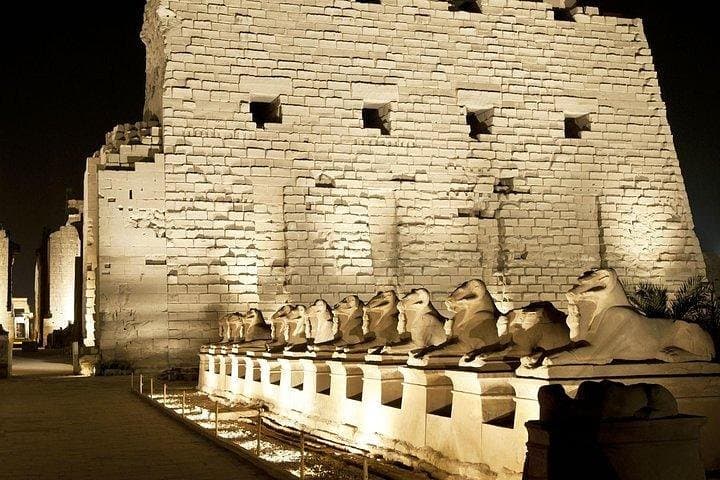 Luxor Sound and Light Show at Karnak Temple in Luxor