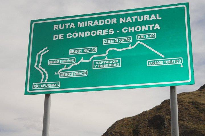 Le Condor Canyon à Chonta 1 jour - Service privé