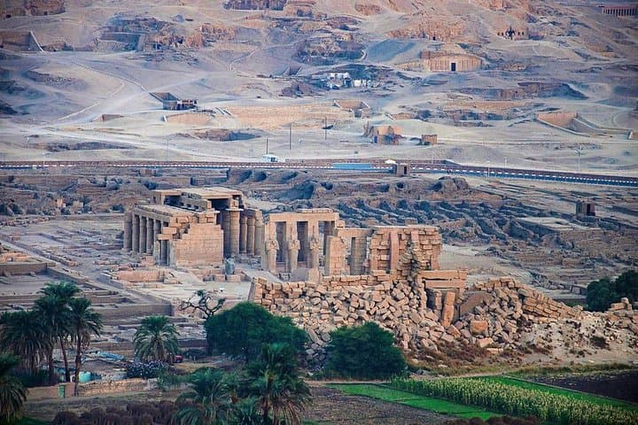 Ramesseum Ramesses II Temple & Howard Carter House tour in Luxor
