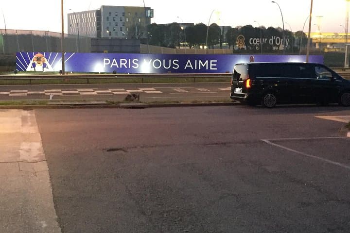 Private transfer Paris to CDG with professional driver