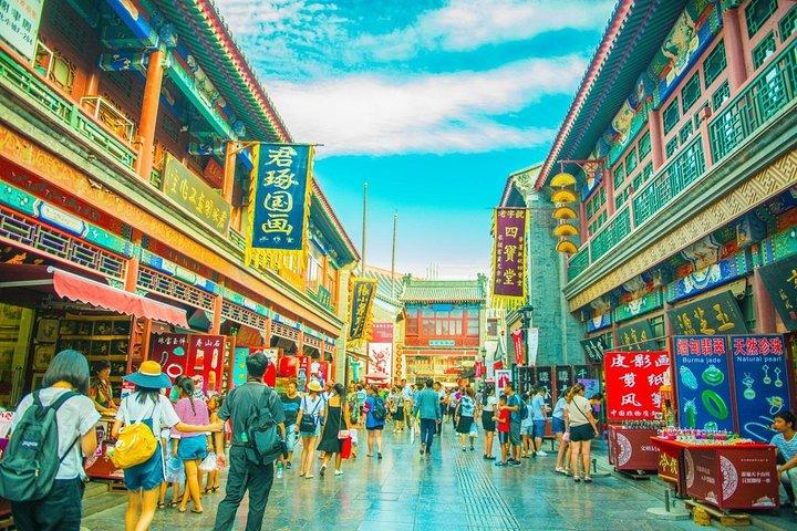 Eintägige private Sightseeing-Tour von Peking nach Tianjin im Hochgeschwindigkeitszug