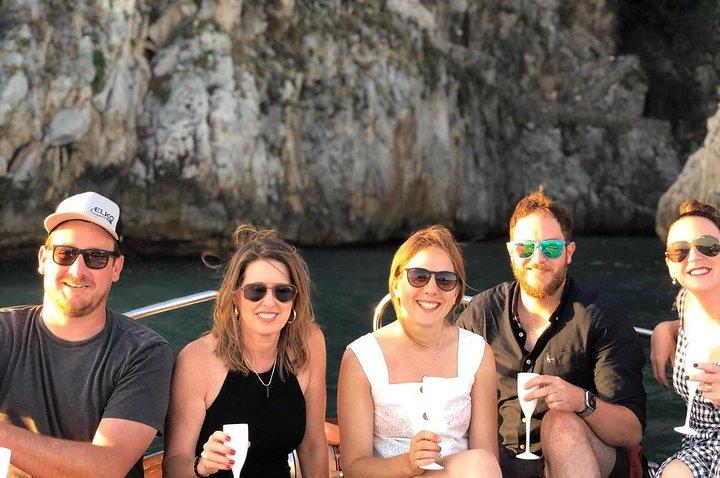 Lille gruppe bådtur: Opdag Amalfikysten fra Positano