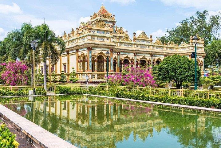 Excursão privada de um dia ao delta do Mekong