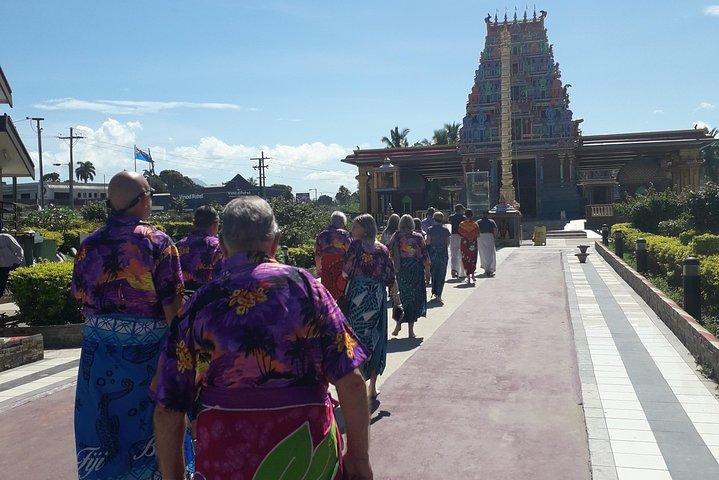 Nadi Sightseeing Include Viseisei Village, Mercado, Jardim e Templo